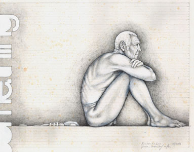 Zeichnung 'Huminity', 2006