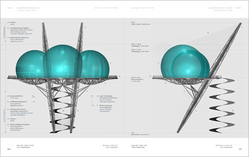 Entwurf MEDIA.STAGE, 2009, CAD-Visualisierung 3