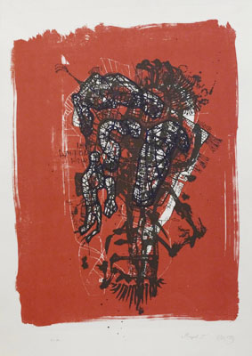 colored lithograph 'Mirapel', 1996