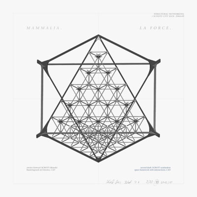 Visualisierung 'SCHOTT Oktaeder, Blatt 4, 2008